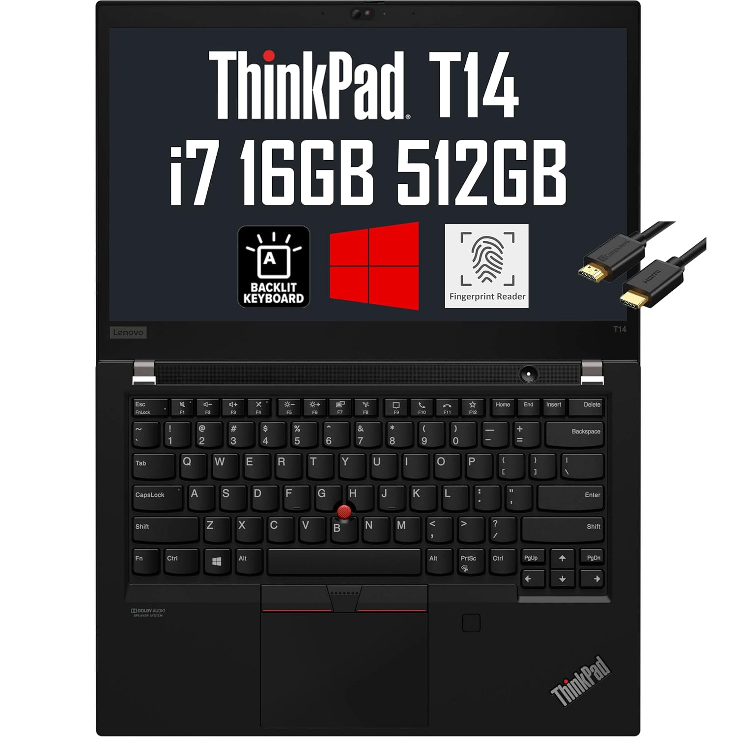 Lenovo ThinkPad T14 Gen 2 | Intel i5 11th Gen | 14" FHD | Windows 11 Pro | Refurbed