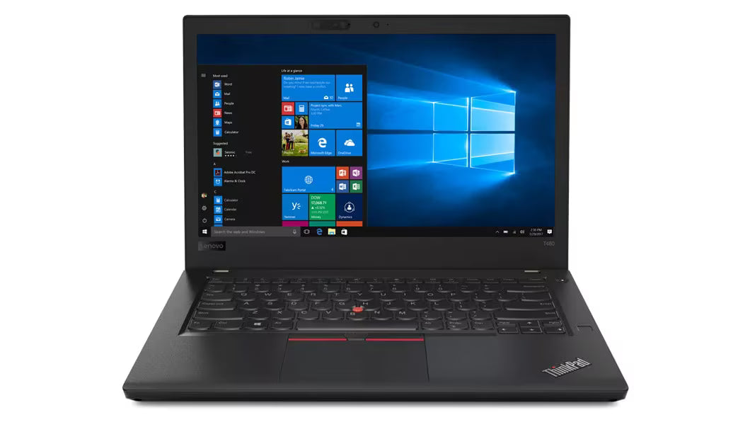 Lenovo ThinkPad T480 | Intel i5 8th Gen | 14" HD | Windows 11 Pro | Refurbed